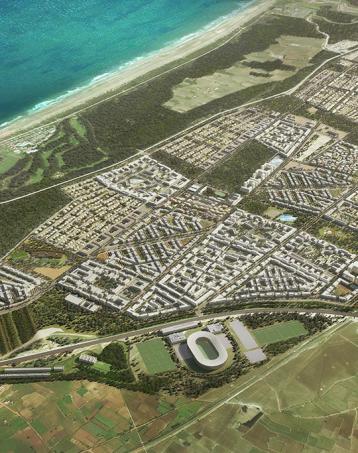 Development of the Mazagan urban centre